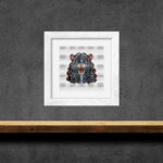 Patrón de punto de cruz – Panterissa