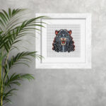 Patrón de punto de cruz – Panterissa