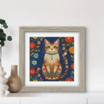 Patrón de punto de cruz – El Guardián de las Flores