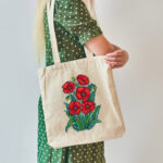 Patrón de punto de cruz – Amapolas