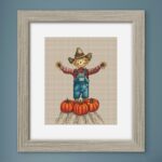 Patrón de punto de cruz – Espantapájaros 2