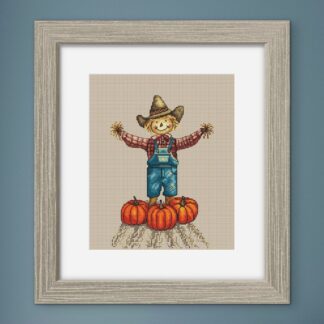 Patrón de punto de cruz – Espantapájaros 2