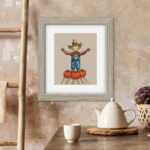 Patrón de punto de cruz – Espantapájaros 2