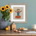 Patrón de punto de cruz – Espantapájaros 2