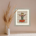 Patrón de punto de cruz – Espantapájaros 1