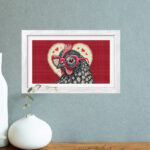 Patrón de punto de cruz – Gafas Rosas