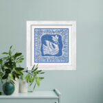 Patrón de punto de cruz – Pájaro 1