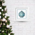 Patrón de punto de cruz – Adorno Navideño 7