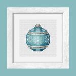 Patrón de punto de cruz – Adorno Navideño 7