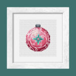 Patrón de punto de cruz – Adorno Navideño 6