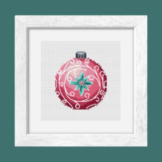 Patrón de punto de cruz – Adorno Navideño 6