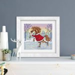 Patrón de punto de cruz – Sobre hielo