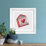 Patrón de punto de cruz – Con Amor