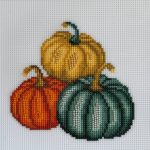 Patrón de punto de cruz – Calabazas 2