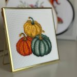 Patrón de punto de cruz – Calabazas 2