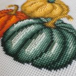 Patrón de punto de cruz – Calabazas 2