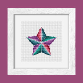 Patrón de punto de cruz – Adorno Navideño 2