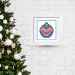 Patrón de punto de cruz – Adorno Navideño 1