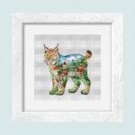 Patrón de punto de cruz – Lince Ciudad