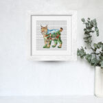 Patrón de punto de cruz – Lince Ciudad