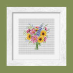 Patrón de punto de cruz – Ramo de Verano