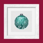 Patrón de punto de cruz – Adorno Navideño 5