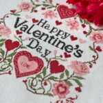 Patrón de punto de cruz de San Valentín – Amor