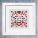 Patrón de punto de cruz de San Valentín – Amor