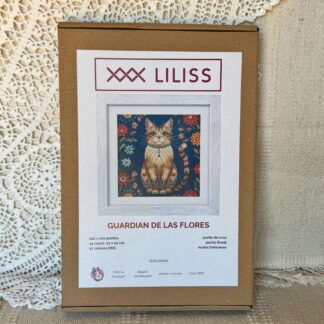 Kit de punto de cruz – Guardian de las flores