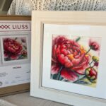 Kit de punto de cruz – Peonia