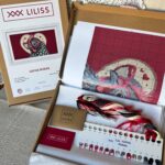 Kit de punto de cruz – Gafas rosas