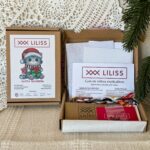 Kit de punto de cruz – Gatita Navideña