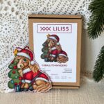 Kit de punto de cruz – Caballito Navideño