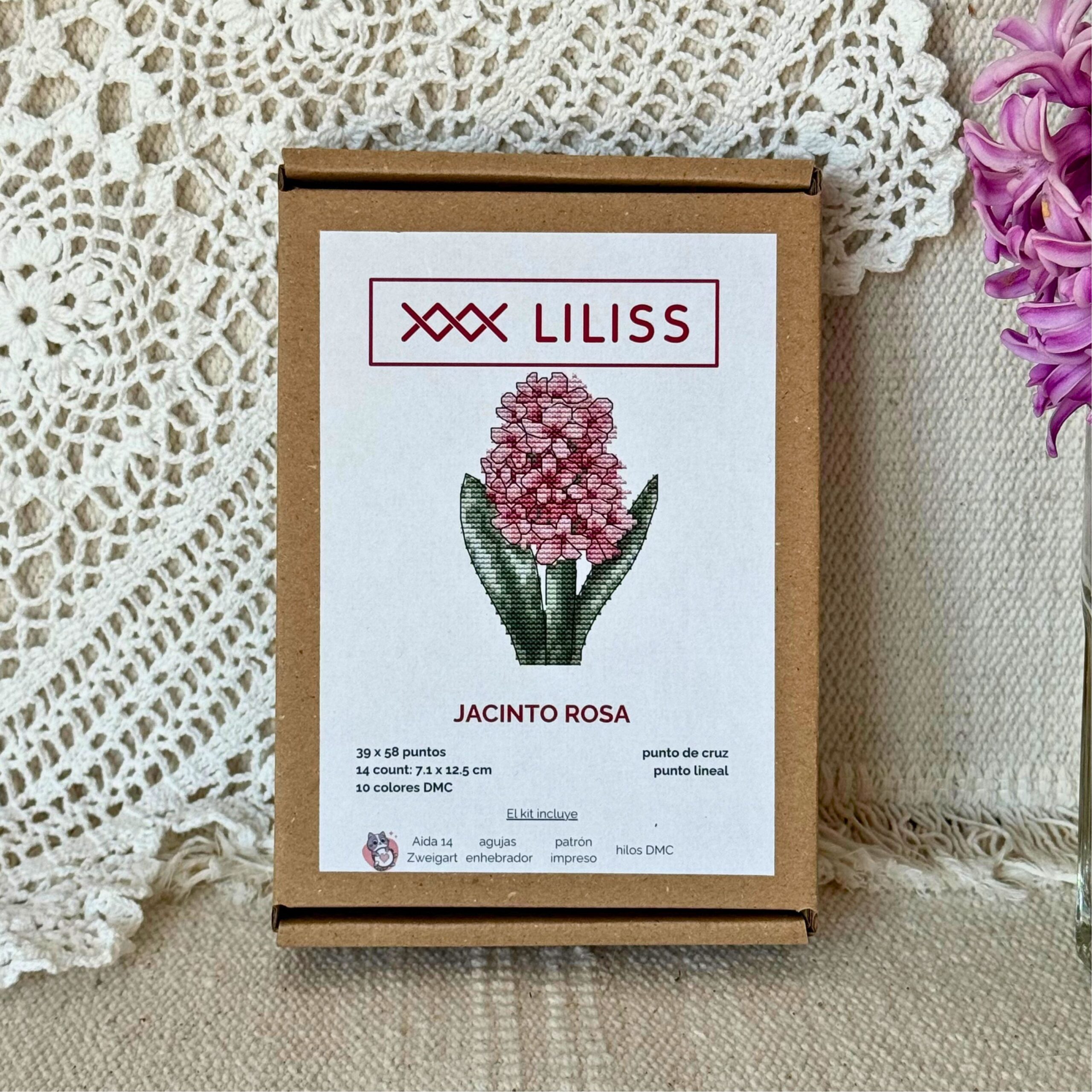 Kit de punto de cruz – Jacinto Rosa