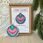 Kit de punto de cruz – Adorno navideño 1