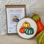 Kit de punto de cruz – Calabazas