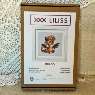 Kit de punto de cruz – Drago