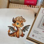 Kit de punto de cruz – Drago