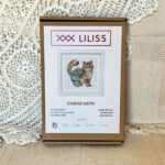 Kit de punto de cruz – Gato Ciudad