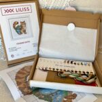 Kit de punto de cruz – Gato Ciudad