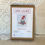 Kit de punto de cruz – Gnomo y Seta