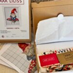 Kit de punto de cruz – Gnomo y Seta