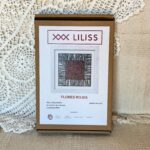 Kit de punto de cruz – Flores Rojas