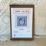 Kit de punto de cruz – Pajaro 1