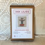 Kit de punto de cruz – Espantapájaros verde