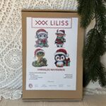 Kit de punto de cruz – Animales Navideños