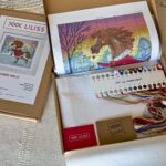 Kit de punto de cruz – Sobre Hielo