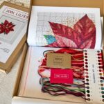 Kit de punto de cruz – Poinsettia