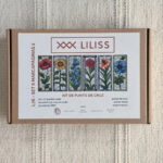 Kit de punto de cruz – Set de 6 marcapáginas Flores de verano