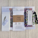 Kit de punto de cruz – Set de 2 marcapáginas Jacinto y Crocus
